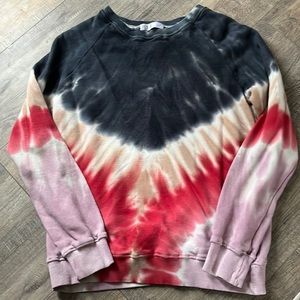 Tye dye hoodie.